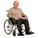 im Rollstuhl